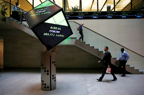 Tariff fears drag FTSE 100 to more than one-month low