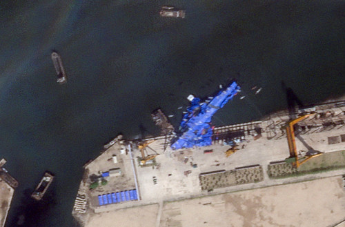 North Korea detains officials over warship accident, state media says